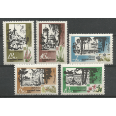Серия почтовых марок СССР Курорты Советской Прибалтики
