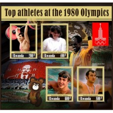 Summer Olympic Games 1980 Moscow best athletes